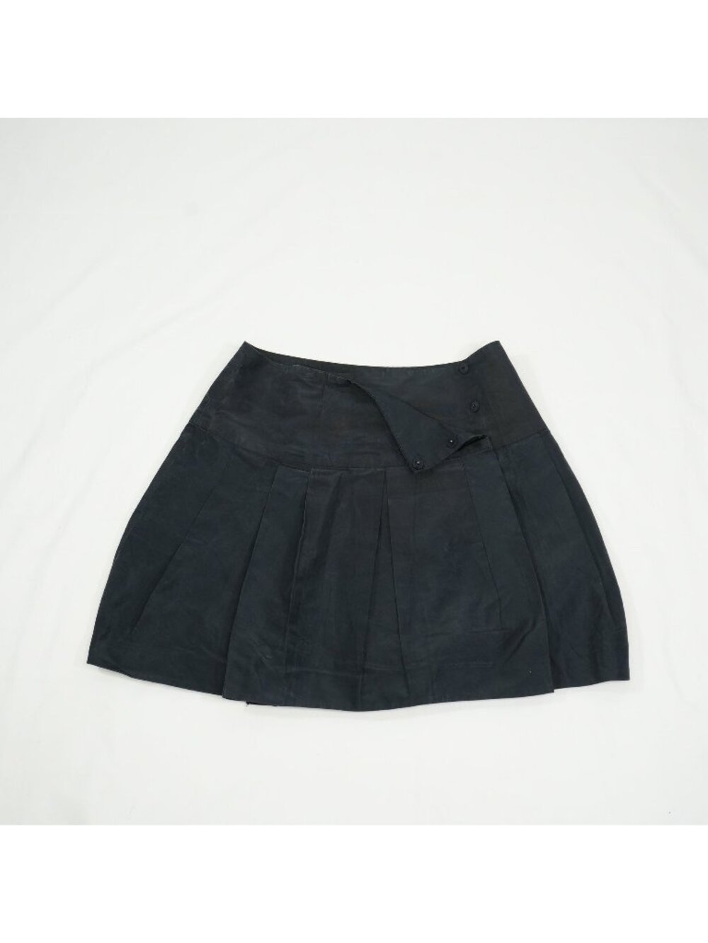 Prada Black Pleated Skirt Size 36